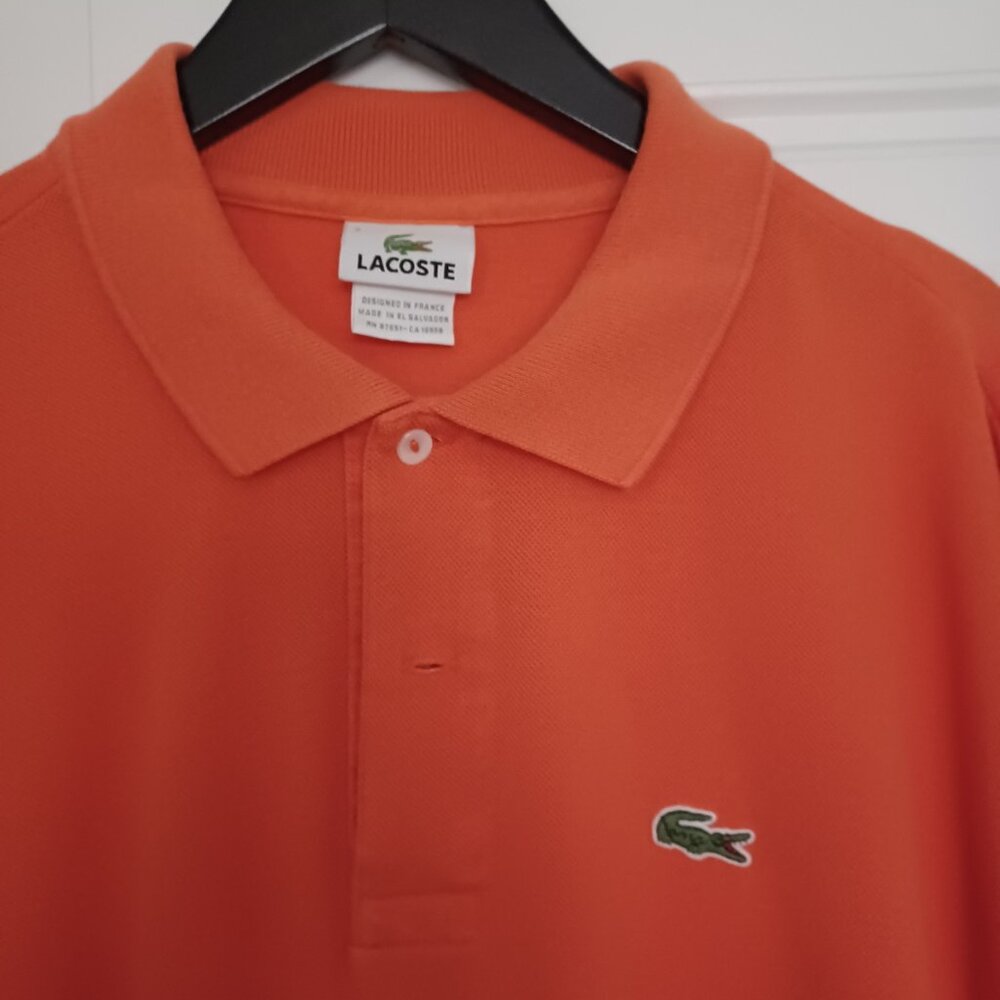 Lacoste mens classic pique polo